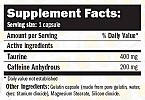 CAFFEINE WITH TAURINE (90 CAPS)