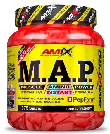 MAP MUSCLE AMINO POWER (375 TABS)