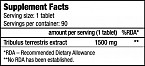 TRIBULUS MAXIMUS 1500MG (90 CAPS)