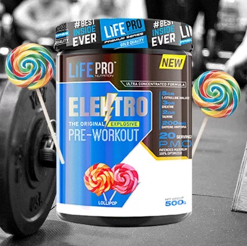 ELEKTRO PRE-WORKOUT (500 GRS)