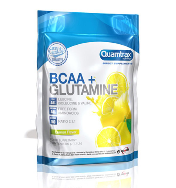 BCAA+GLUTAMINE (500 GRS)