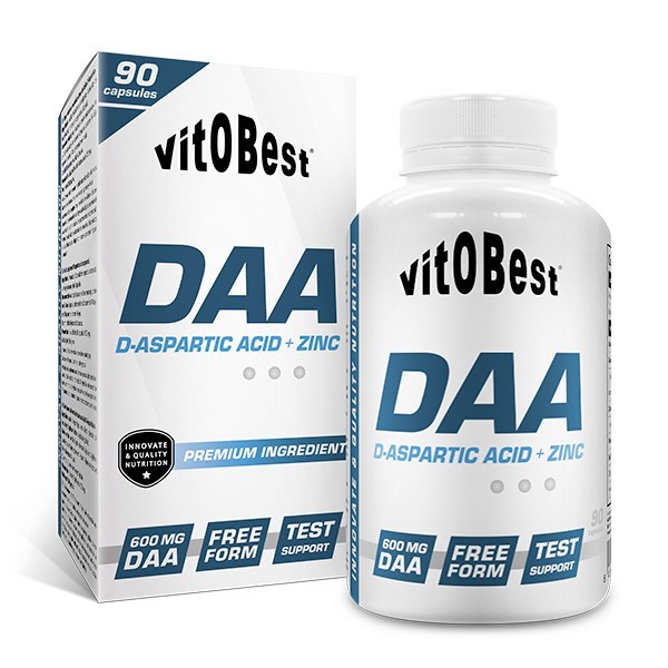 DAA ACIDO D-ASPARTICO + ZINC (90 CAPS)