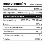 DAA ACIDO D-ASPARTICO + ZINC (90 CAPS)
