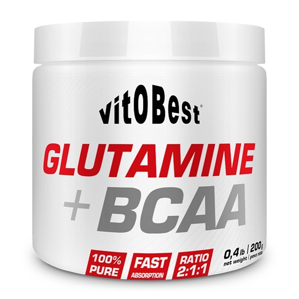 GLUTAMINE+BCAA (200 GRS)